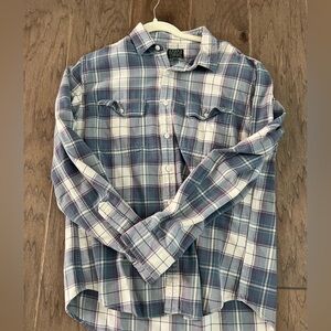 J Crew flannel button up shirt